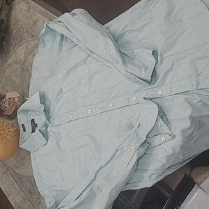 J. CREW 2 PLY mens CHECKERED COLAR SHIRT 16-16.5